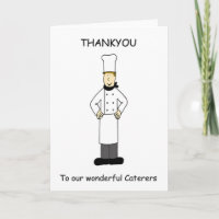Thank You to Wonderful Caterers
