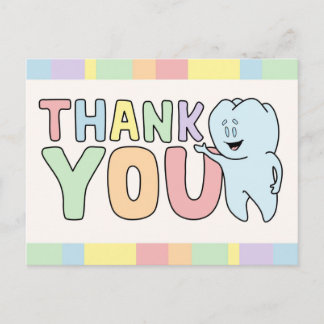 "Thank You" Tooth Card