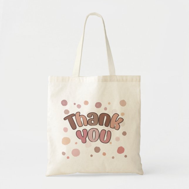 Thank you  tote bag (Front)