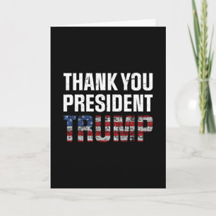 Thank You Trump 2 Card