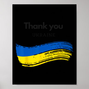 Thank You Ukraine  Poster