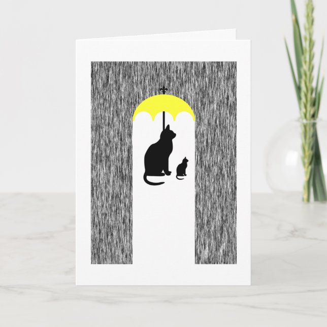 Thank you (Umbrella) Card (Front)