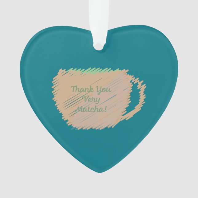 Thank You Very Match Ornament (Front)