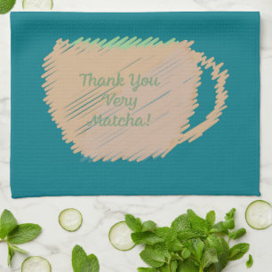 Thank You Very Match Tea Towel