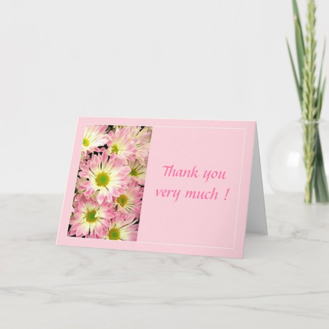 Thank you very much ! - Card (Front)