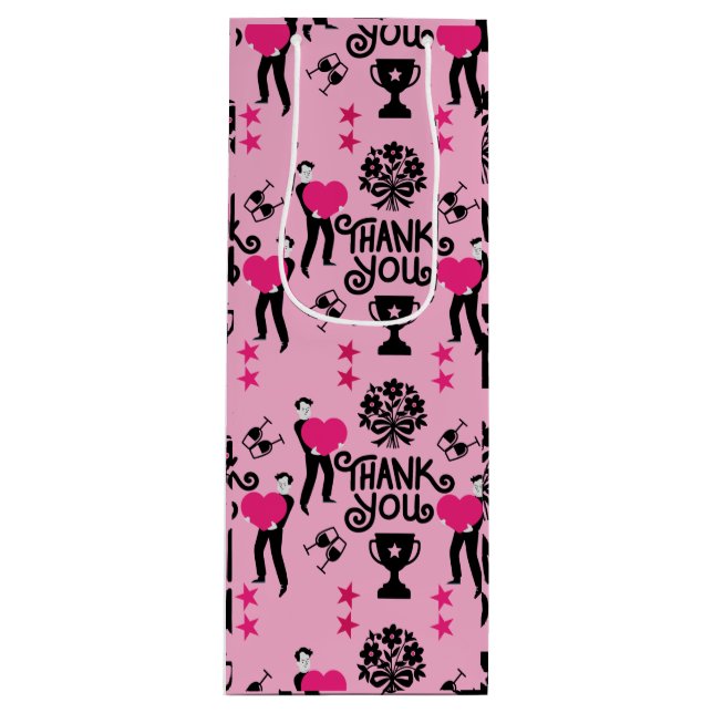 Thank You Very Much Wine Gift Bag (Front)