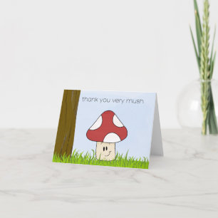 Thank you very Mush card