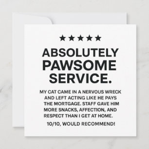 Thank You Vet Veterinarian Card