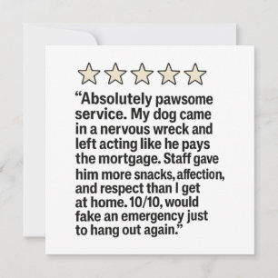 Thank You Vet Veterinarian  Card