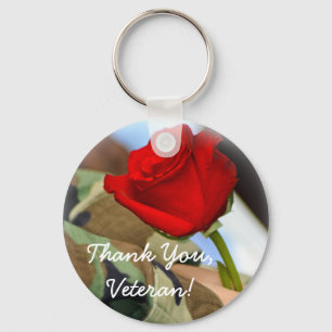 Thank You Veteran Keychain