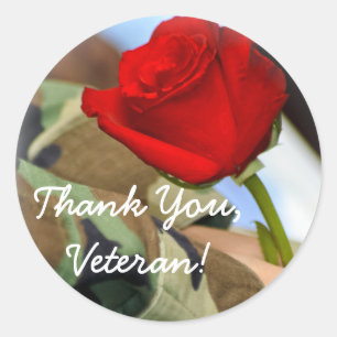 Thank You Veteran Sticker