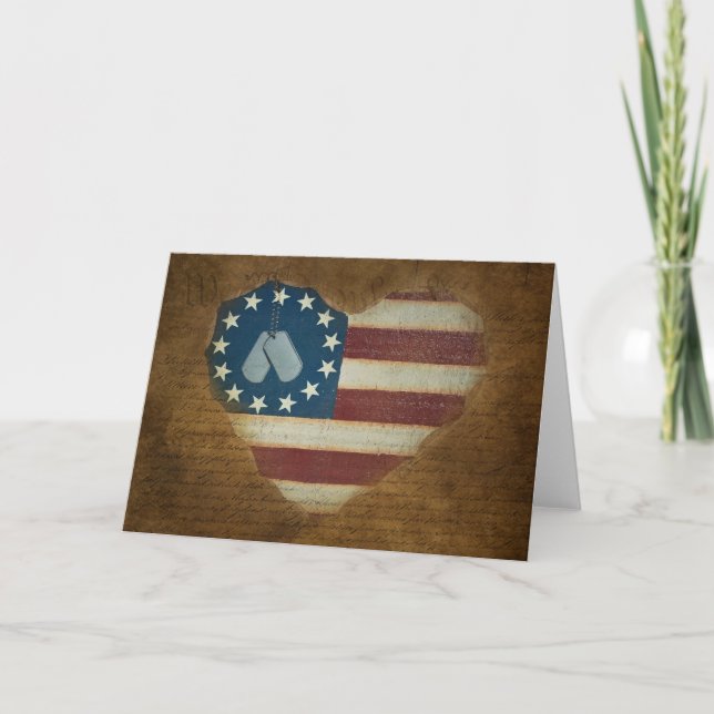 Thank You, Veteran You Card (Front)