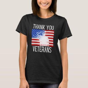 Thank You Veterans Combat Boots Veteran Day Americ T-Shirt