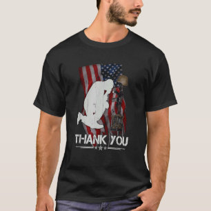 Thank You Veterans Combat Boots Veteran Day Americ T-Shirt