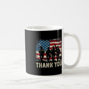 Thank You Veterans Day Memorial Day Partiotic Usa  Coffee Mug