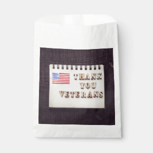 Thank you Veterans Favour Bag