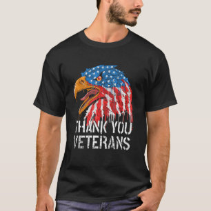 Thank You Veterans For Veterans Day Patriotic Men T-Shirt
