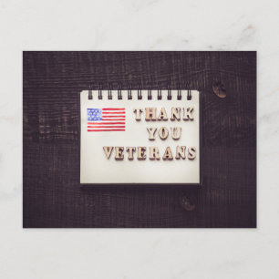 Thank you Veterans Holiday Postcard