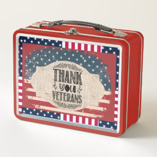 Thank You Veterans Lunch Box
