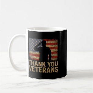 Thank You Veterans Military Veterans Day Coffee Mug