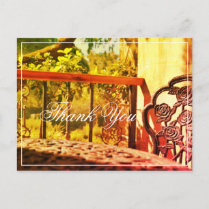Thank You Villa Feel Beautiful Postcard