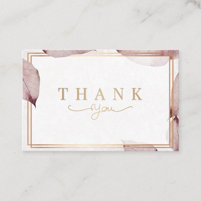 Thank you vintage Cards  (Front)