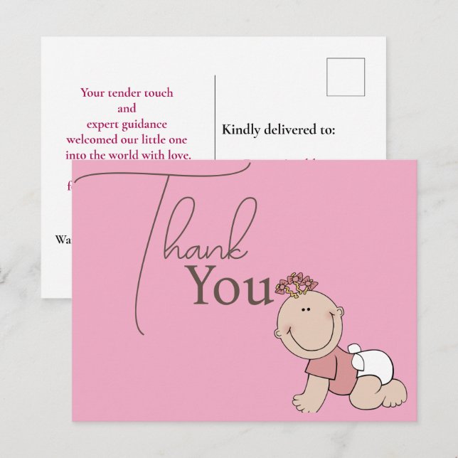 Thank You, VOG Doctor Postcard (Front/Back)