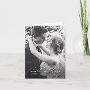 Thank You Wedding Card