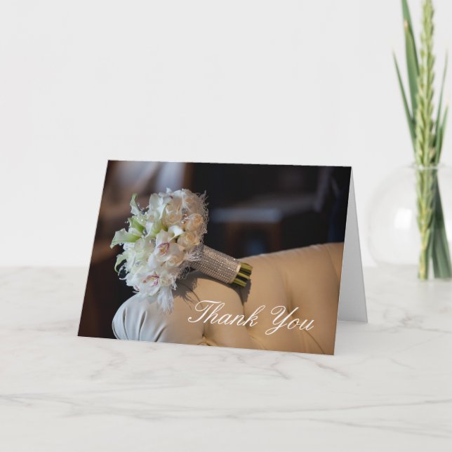 Thank You Wedding Card (Front)