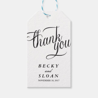 Thank You Wedding Favour Tags | WEDDINGS
