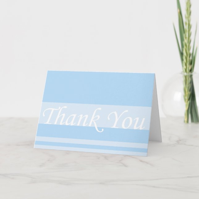 Thank You Wedding Gift Acknowledgement Blank Insid (Front)