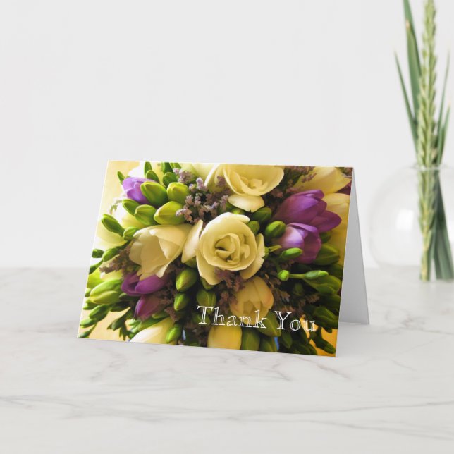 Thank You Wedding Notes Template (Front)