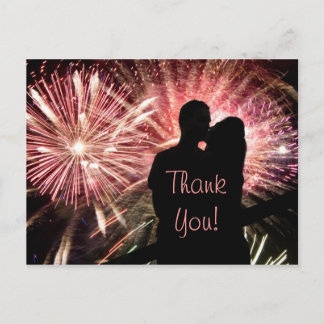 Thank You Wedding Postcard