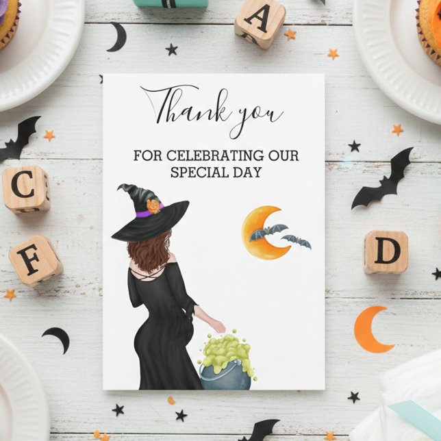 Thank you Witch Baby Shower Halloween (Creator Uploaded)