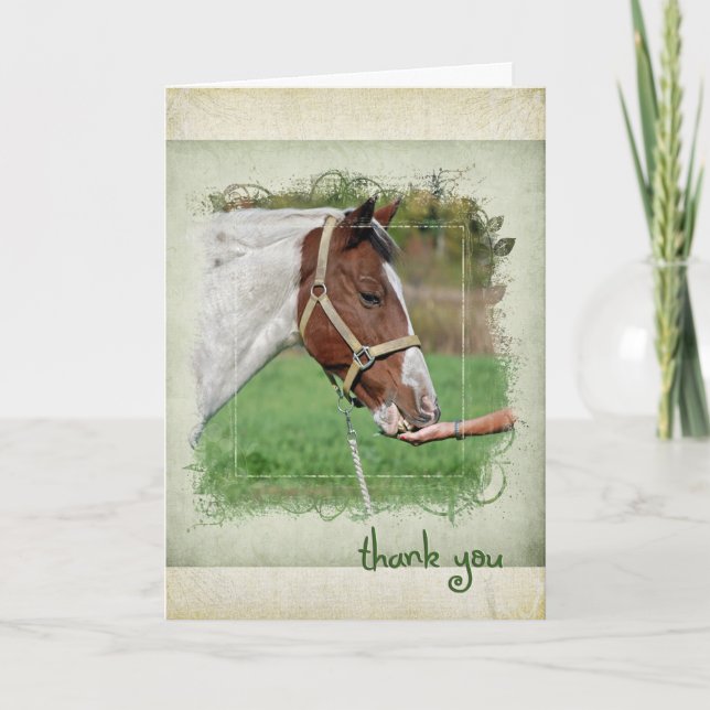 Thank You with Horse (Front)
