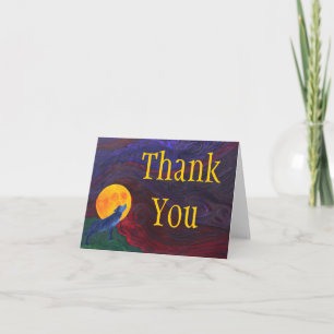 Thank You - Wolf Card