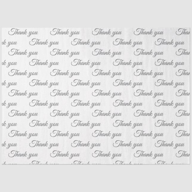Thank you Wrapping paper  (Front)
