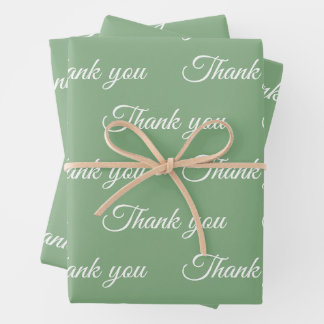Thank you Wrapping paper