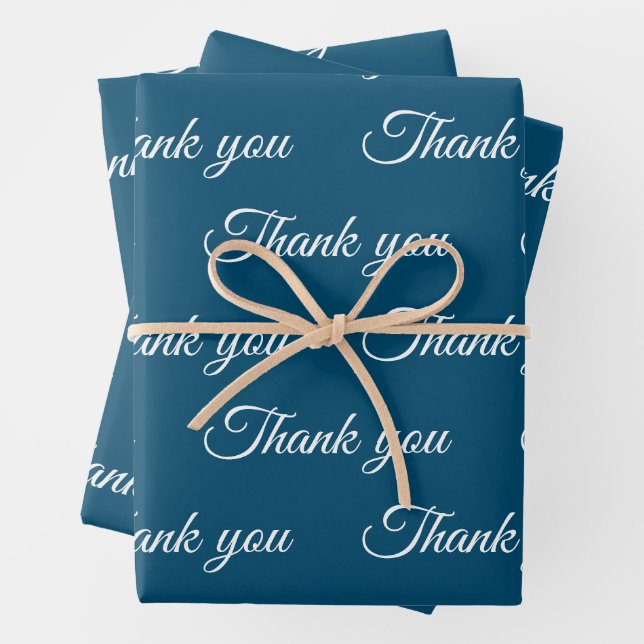 Thank you Wrapping paper  (In situ)