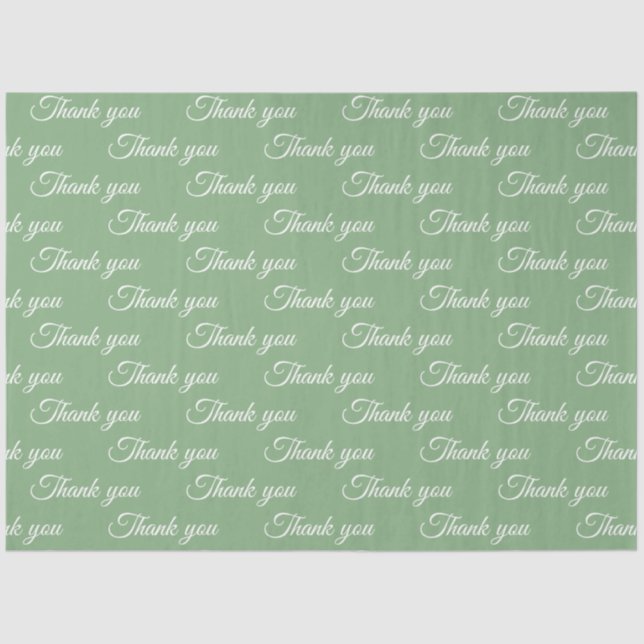 Thank you Wrapping paper  (Front)