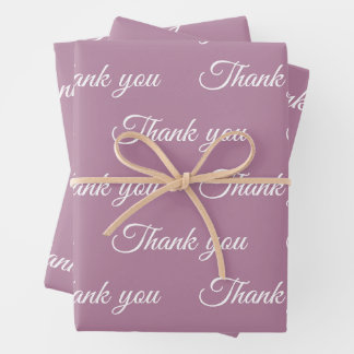 Thank you Wrapping paper