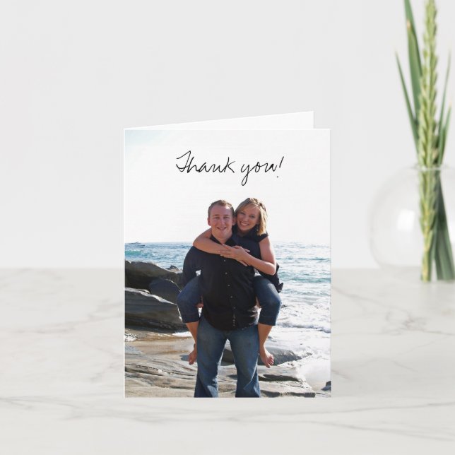 Thank you! you card (Front)