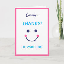 THANK YOU.  You made me happy.  Personalised