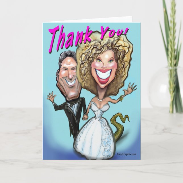 Thank You Zilla  Card (Front)