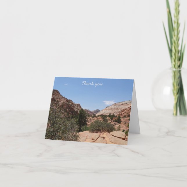 Thank You - Zion Card (Front)