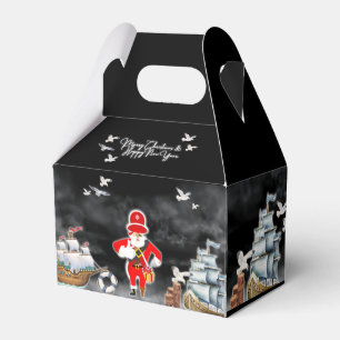 Thank Your Crew with Pirate Santa Party Treasures Favour Box