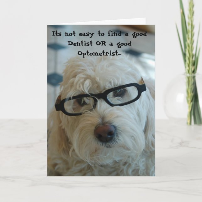 Thank Your Dentist You Card (Front)