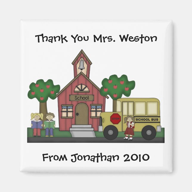 Thank Your Teacher - Magnet by SRF (Front)