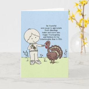 Thankful and Appreciative Card