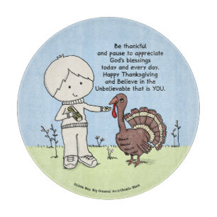 Thankful and Appreciative Cutting Board